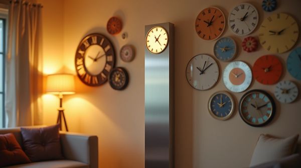 Choisissez vos horloges murales pour un intérieur distinctif